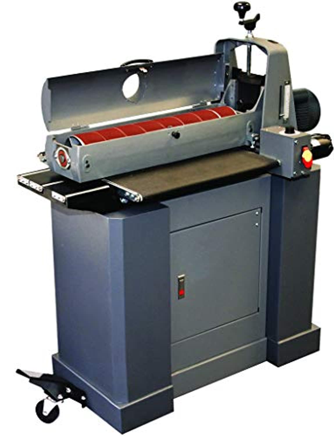 SUPERMAX TOOLS Drum Sander with Closed Mobile Base Stand. Sands 25" on Single Pass and up to 50" with Double - Model 25-50