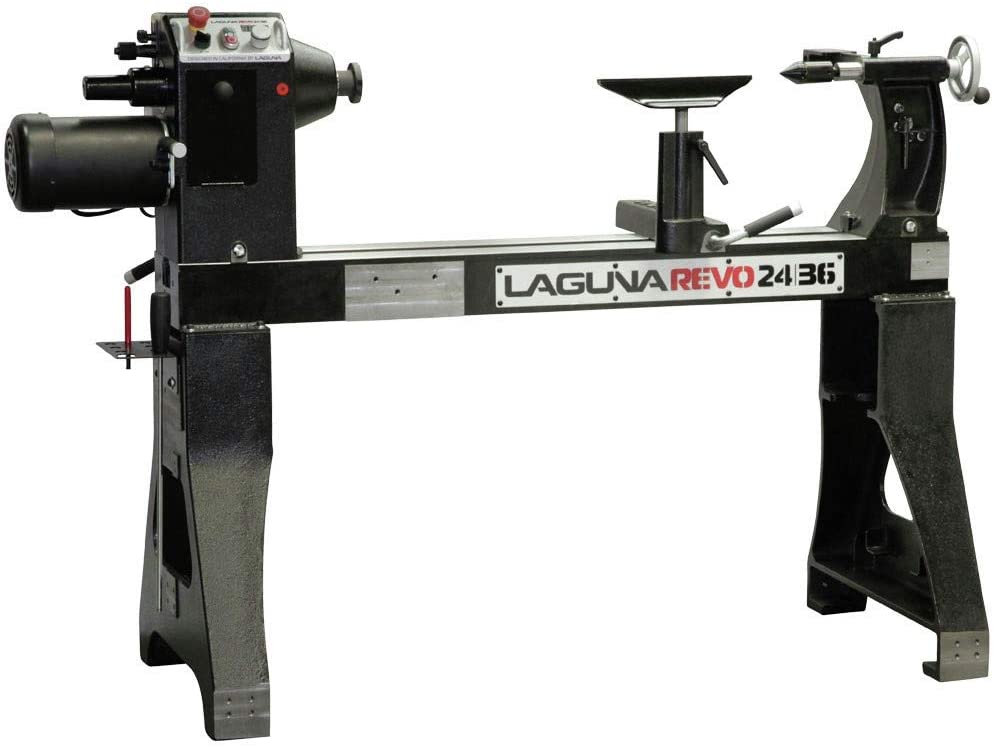 Laguna Tools Revo Lathe 220v 3HP 24"/36" Induction 1725RPM Motor w/Variable Speed Frequency Drive - Model MLAREVO 2436 (MLAREVO 2436-220)